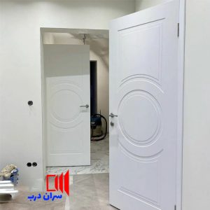 درب داخلی مدل 881 CNC | سمفونی دایره: ظرافت کلاسیک با زبان سه‌بُعدی مدرن