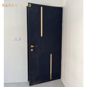درب داخلی لوکس و مدرن برای تغییر دکوراسیون به مدرن مدل 101 سرمه ای مات