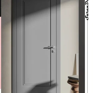 درب داخلی مدل 302 | MDF با روکش PVC و پلی اورتان